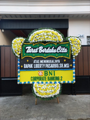 Papan Bunga Duka di Gondangwinangun