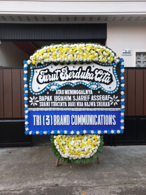 Papan Bunga Duka di Gondangwinangun